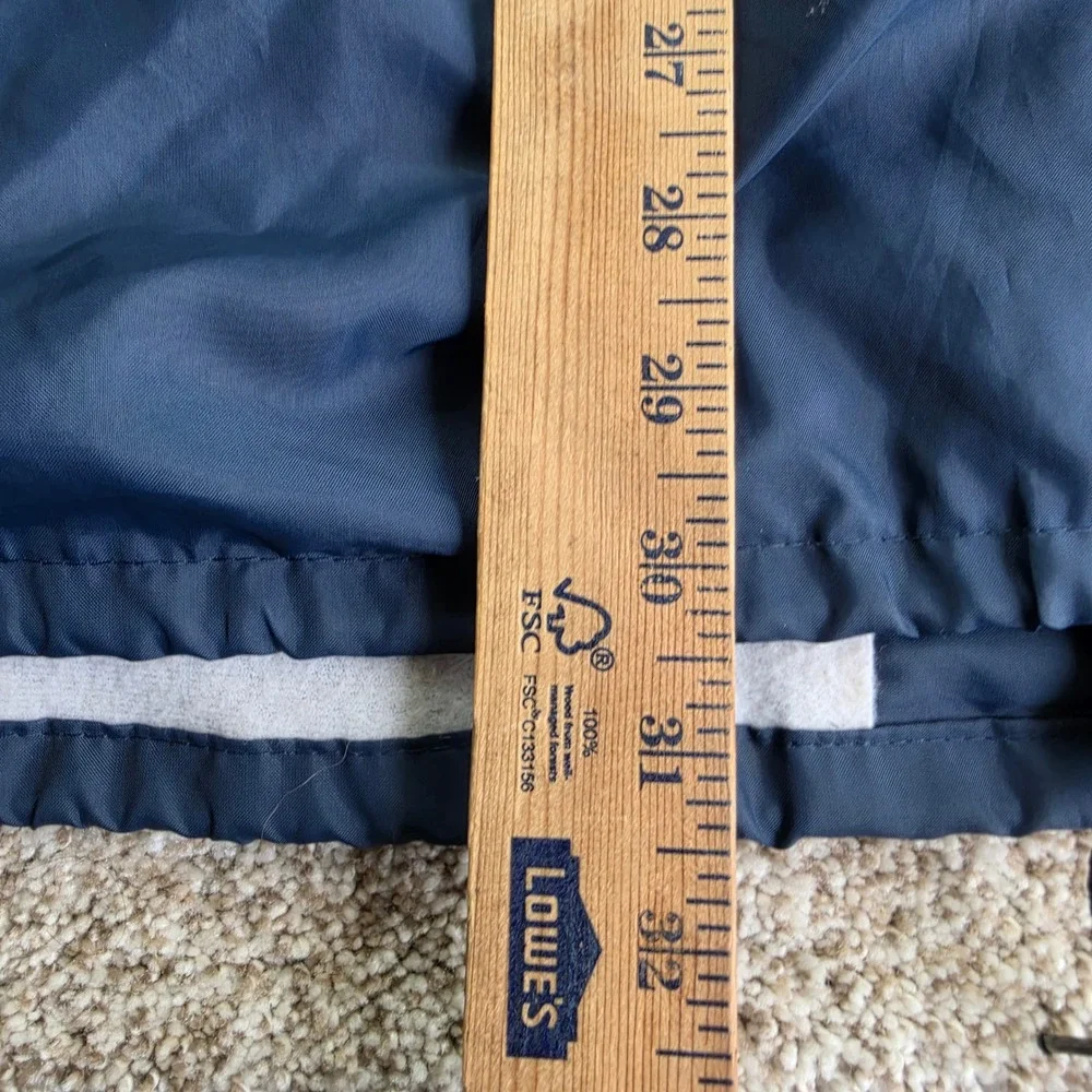 VINTAGE INS Federal Agent Immigration Coach Jacket Mens 2XL Blue Hartwell Sports
